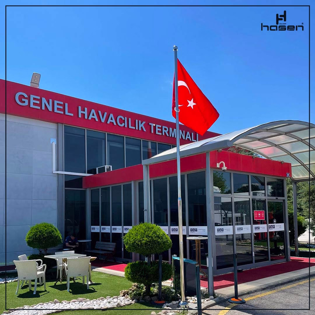 Mekanizmasız bayrak direği