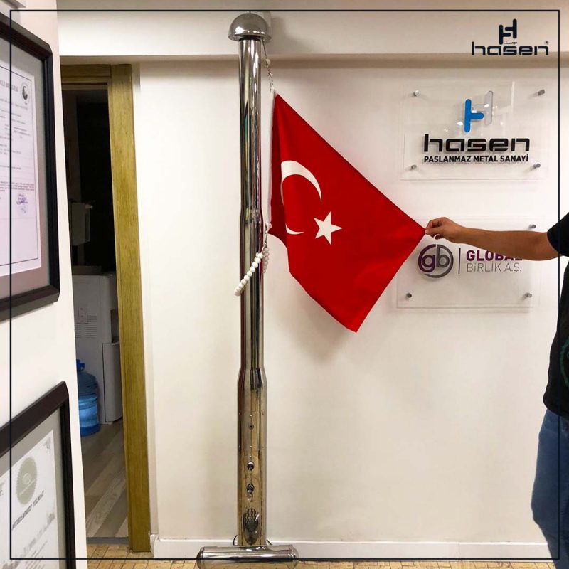 SES SİSTEMLİ BAYRAK DİREĞİ
