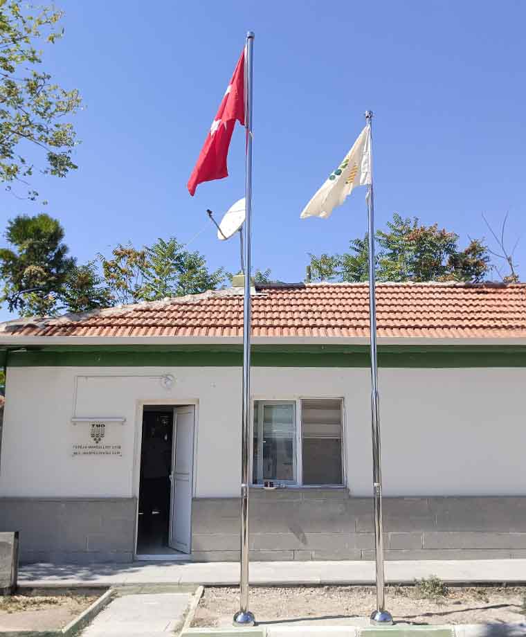 Toprak Mahsülleri Ofisi Paslanmaz Bayrak Direği