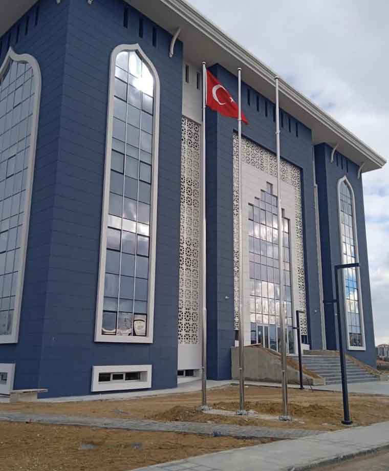 Polatlı Belediyesi Paslanmaz Bayrak Direkleri