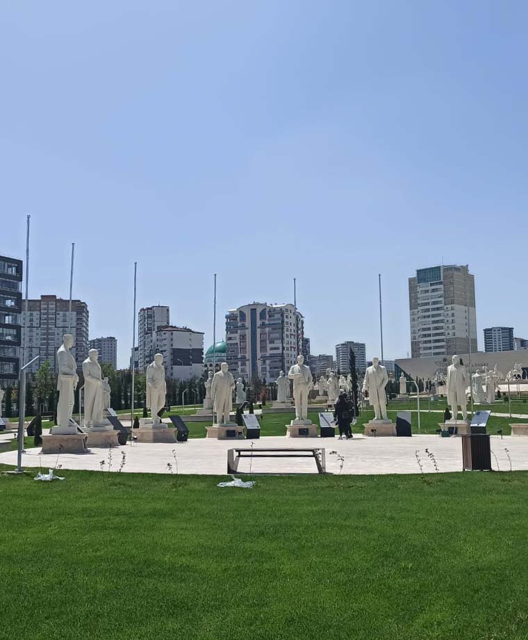 Türk Tarih Parkı Paslanmaz Bayrak Direği