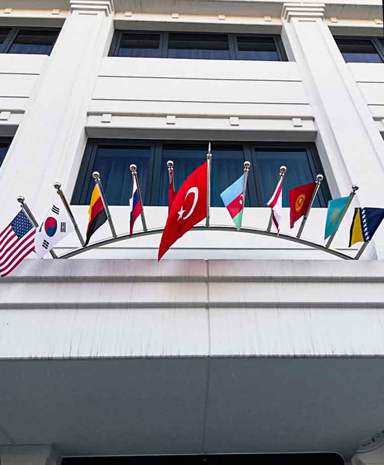 Golaz Otel Galvaniz Bayrak Direği