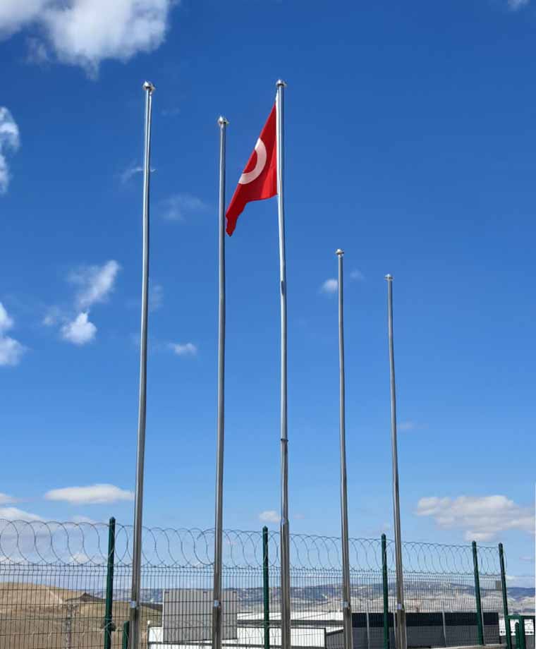 Makimsa Paslanmaz Bayrak Direkleri