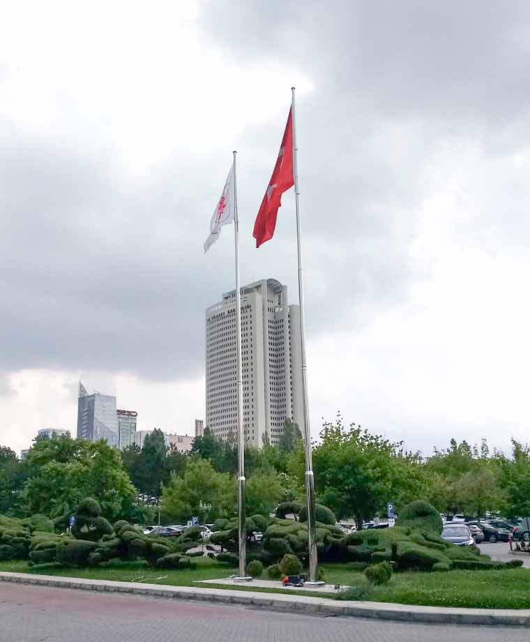 Türkiye Petrolleri Paslanmaz Bayrak Direkleri
