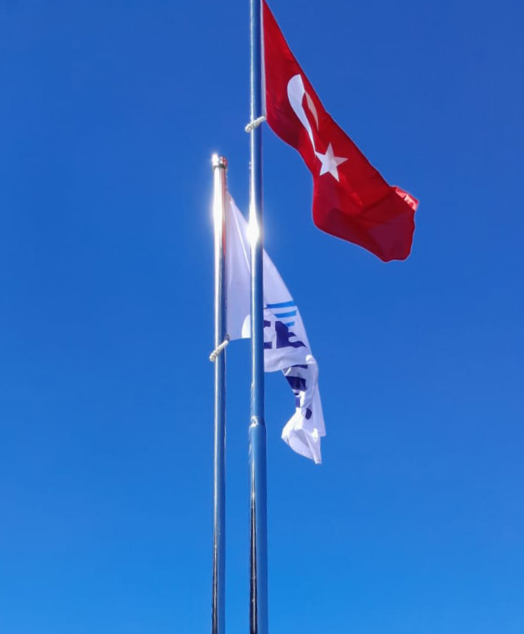 Zenit Madencilik Paslanmaz Bayrak Direği