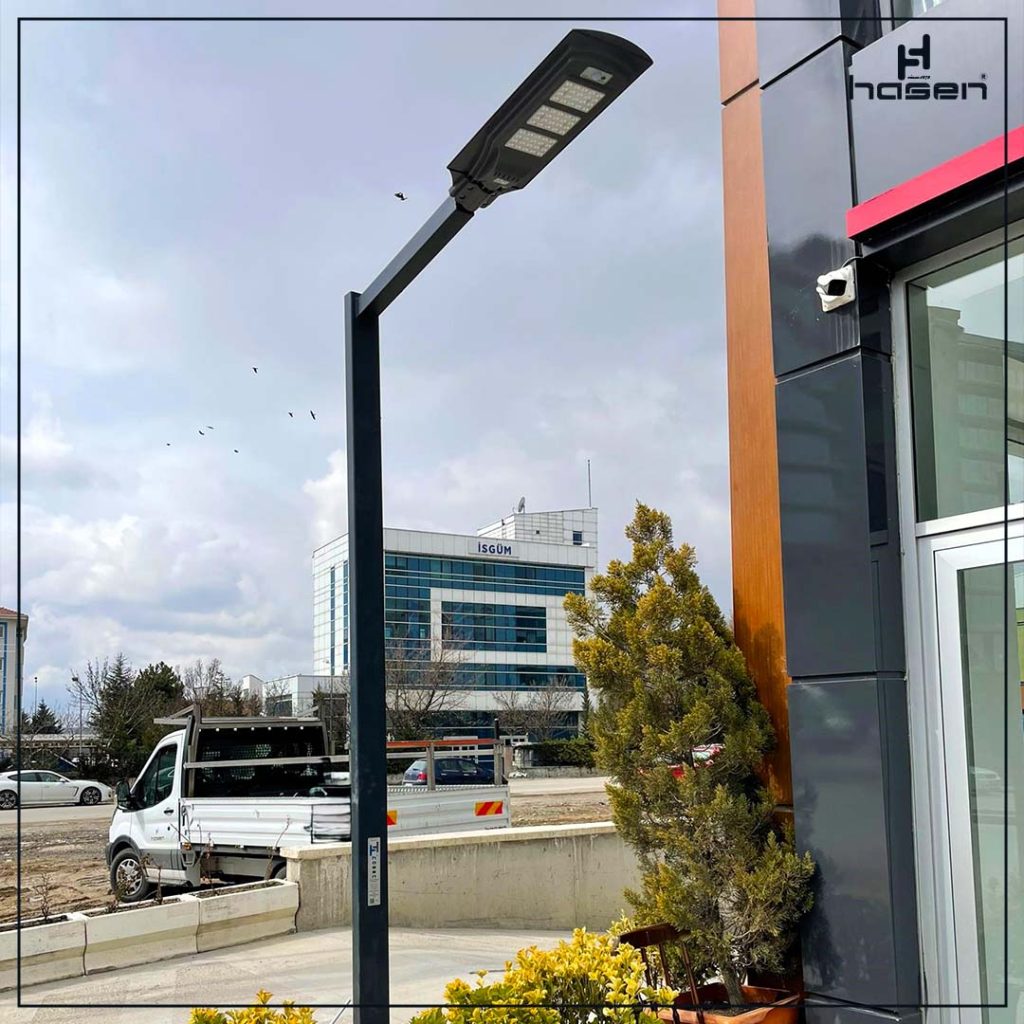 solar aydinlatma direği