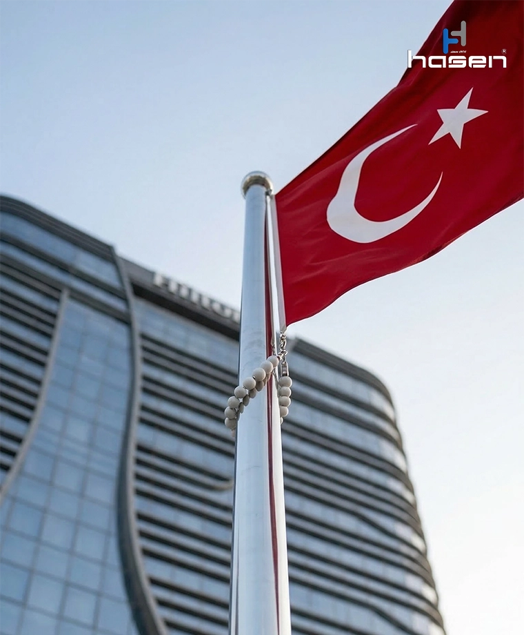 Galvaniz Bayrak Direği