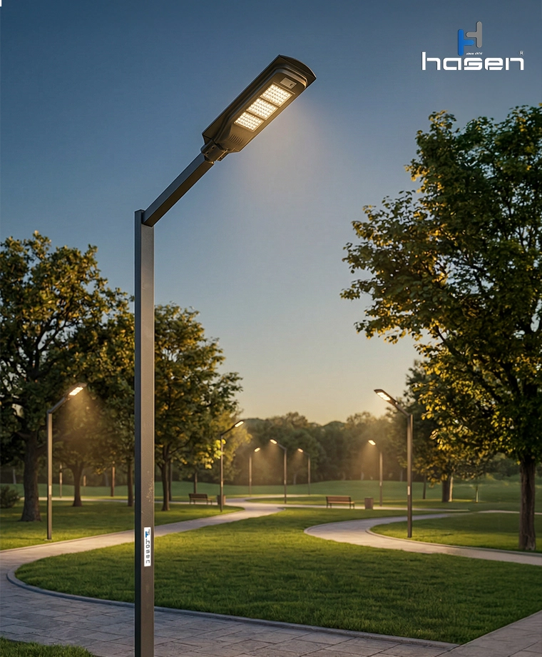 Modern ve Sürdürülebilir Park Aydınlatma Direkleri