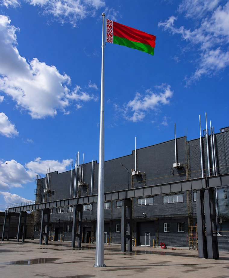 Belarus 50 Metre Bayrak Direği Projesi