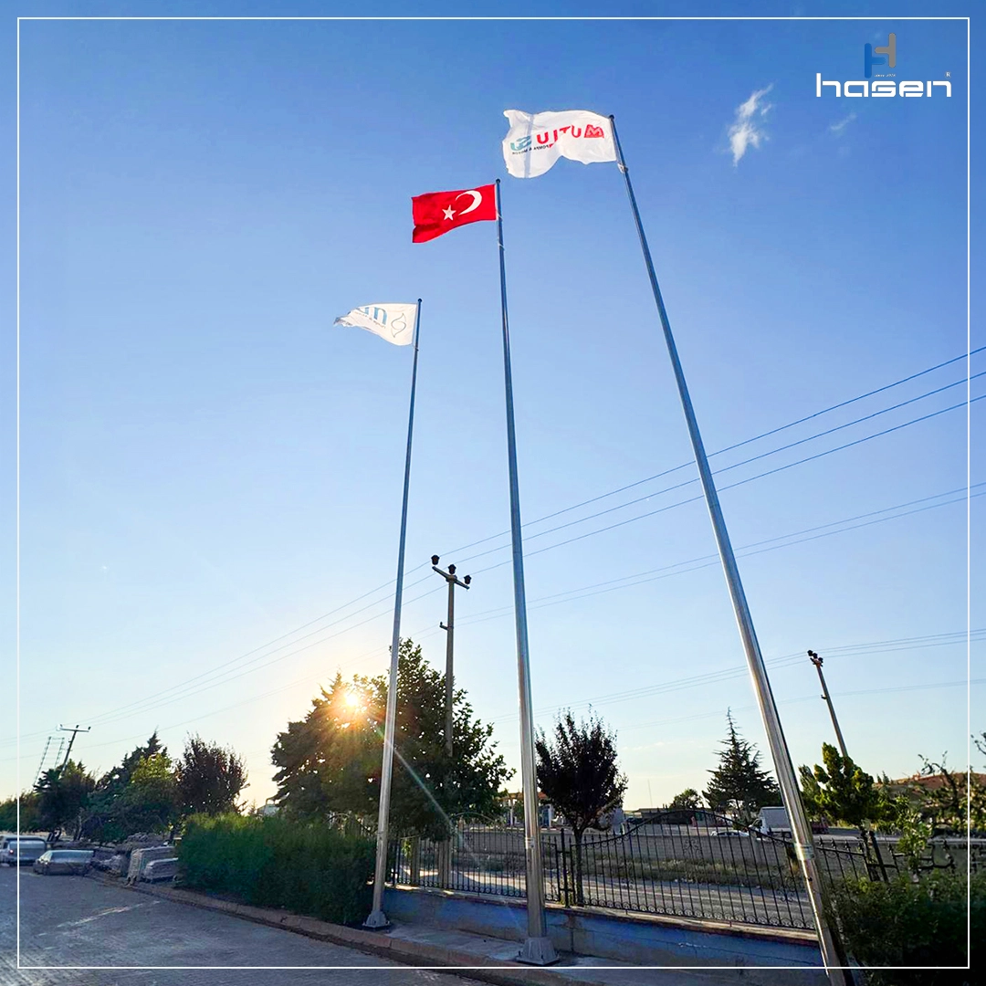 dairesel konik bayrak direği projeleri 1